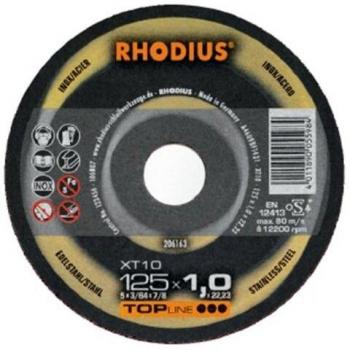 RHODIUS XTK10 Cutting Disc for Stainless Steel, 230mm x 1.9mm, 22.23mm Bore