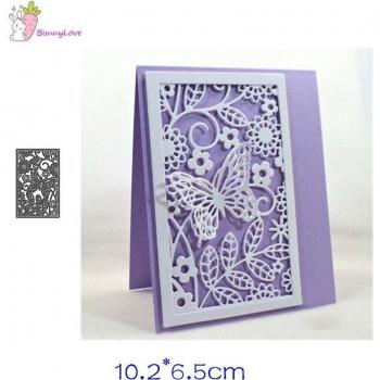Butterfly Frame Embossing Dies