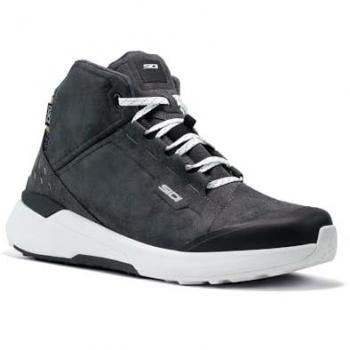 Scarpe da moto Sidi Nucleus Suede WP impermeabili Nero-Bianco 40