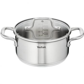 Faitout Tefal Virtuoso 20 cm en Inox avec couvercle