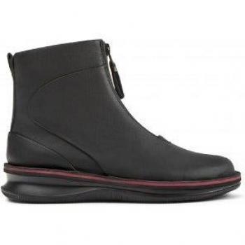 CAMPER Rolling Black Ankle Boots for Women