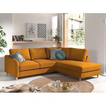 Will Angle Convertible 5-Seats – Design Scandinave – Jaune