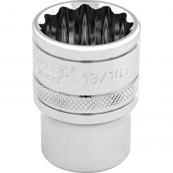 Draper 3/8 Square Drive Hi-Torq 12 Point Socket 13/16