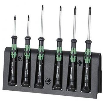 Set di 6 giraviti per elettronica Torx Kraftform Micro Wera