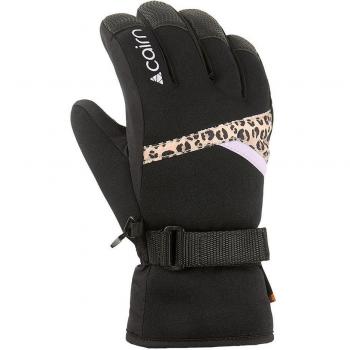 Guanti da neve Cairn Styl C-Tex Leopardo Nero per Bambini
