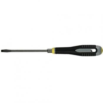 Bahco BE-8158 Bolster Flat Head Slotted Tipped Screwdriver 1.0mm x 5.5mm x 125mm