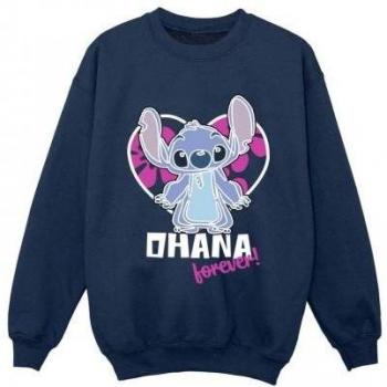 Felpa Lilo e Stitch Ohana Forever cuore 12-13 anni