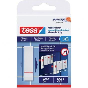 Bandes adhésives Tesa Powerstrips 3 kg pour carrelage