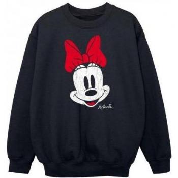 Sudadera Infantil Minnie Mouse 9-11 Años Color Negro