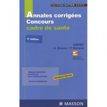 Annales corrigées concours cadre de santé 2007/2008