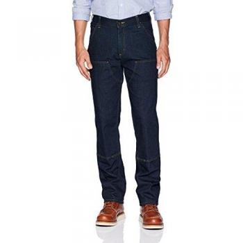 Carhartt Jean Dungaree Double-Front Rugged Flex, Erie, W38/L34 pour Hommes