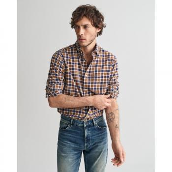 Camisa de Manga Larga Gant Regular Fit para Hombre (S)