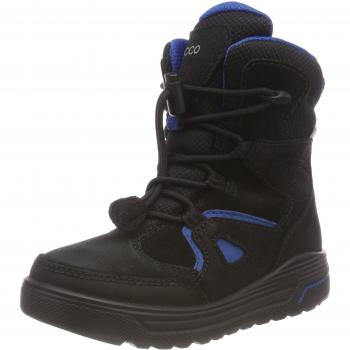 Ecco Urban Snowboarder, Bottes de Neige Mixte Enfant, Noir, 31 EU