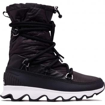 Sorel Kinetic Boot, Botas Efecto Arrugado para Mujer, Negro