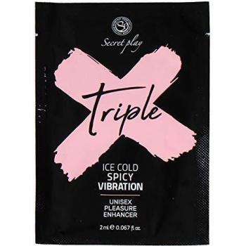 Secretplay Single Dose Triple X Intensificateur Plaisir 2ml