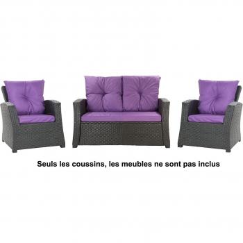 Columpio Verde y Morado Cushions