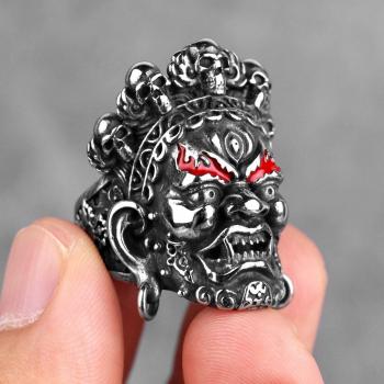 Anillo de Acero Inoxidable para Novios Weide King Kong