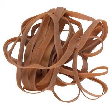 Online Elastiek Standard Rubber Bands 38 150x2.5mm 500gr 530 stuks bruin kopen / bestellen