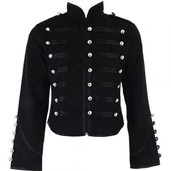 Black Parade Rebel Drum Machine Coat