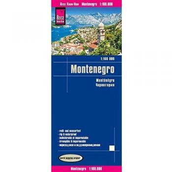 Reise Know-How Landkarte Montenegro