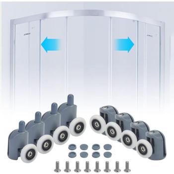 Roulettes de Porte de Douche