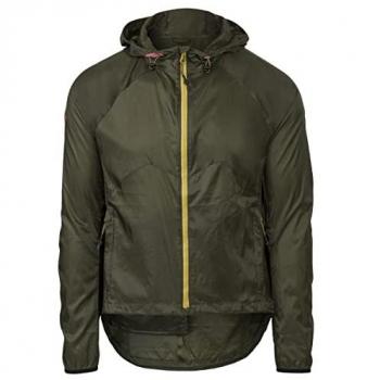Agu Giacca Antivento Verde Militare con 3 Tasche XL