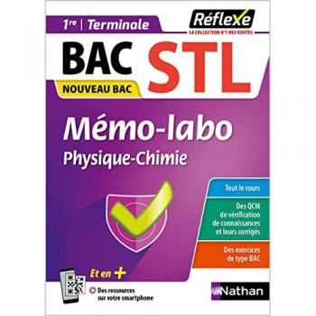 Jean-Luc Azan Mémo-Labo Physique-Chimie 1re/term Stl (Guide Réflexe N36) 2020 (Memos Reflexes)
