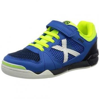 Baskets Munich One Kid VCO Indoor 28 – Bleu, Garçon, EU 29