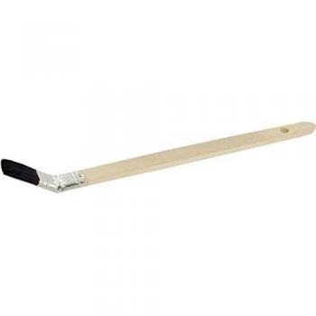 WESTEX 20 mm Plattpinsel, gebogene Form, schwarze Naturborste