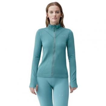 Chaqueta Seamless Sora Verde S Mujer de Born Living Yoga
