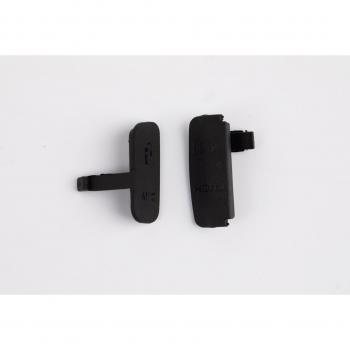 Cubierta de plástico para puerto USB de Canon 600D, tapa de puerta, repuesto