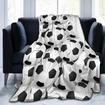 Coussin chaud football en flanelle
