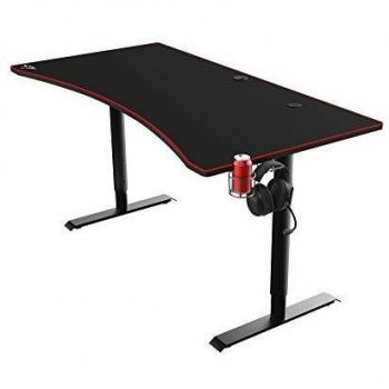 Headset & Cup Holder Gaming Workstation