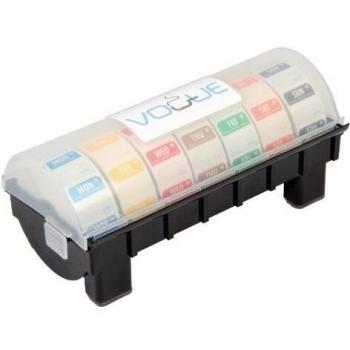 Kit étiquettes alimentaires solubles code couleur 24 mm