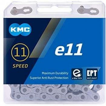 Cadena KMC E11 Ept 122 eslabones