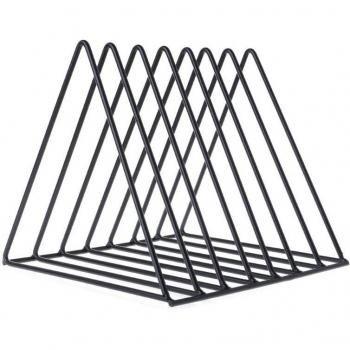 Étagère en métal pour magazines et documents