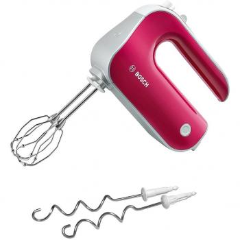 Bosch 500W Hand Mixer in Red Diamond/Silver