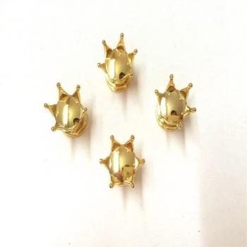 5-Color Crown Tire Valve Caps