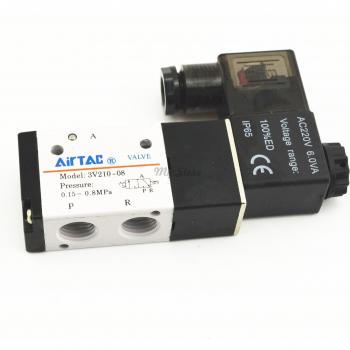 Magnetventil für Druckluft 3V210-08 AC220V