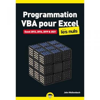 Programmation VBA pour Excel pour les Nuls poche