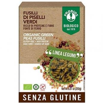 Probios Specialità 100% Legumi Piselli Verdi Prodotto Biologico Senza Glutine 250g