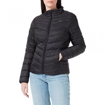 Giacca 4F nera da donna H4Z22 KUDP002