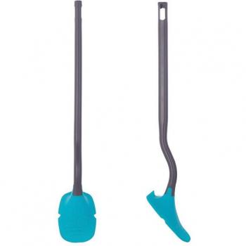 Silicone WC Brush with Flexible Bristles and Quick Drying Stand