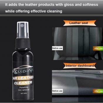 30/50ML Car Leather Cleaner and Polish Wax