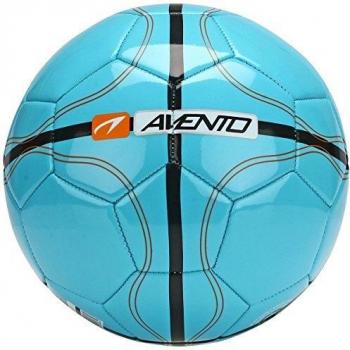 Men's Avento League Defender II Glossy Football (Size 5, White/Cobalt Blue/Green)