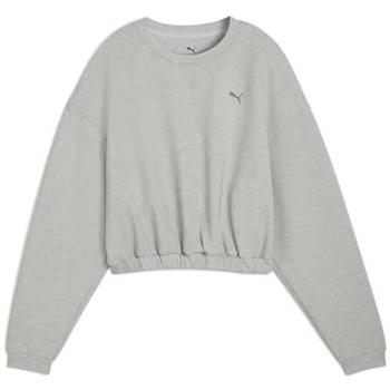 Sudadera Puma gris mujer Cloudspun