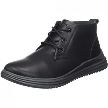 Skechers Proven Yermo Stivaletti Uomini Nero 42.5