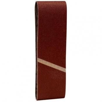 Bande abrasive Bosch 75x533mm, grain 80, set de 3 pièces