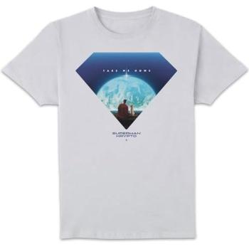 Earth View Superman T-Shirt – White (Unisex)
