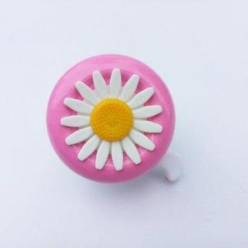 Alarma para bicicleta de niños con motivo de margarita en colores